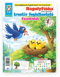 BagolyFióka kreatív foglalkoztató füzet - Fészeklakók (ISBN: 9786156481979)