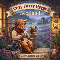 Cozy Fuzzy Hygge Scotland - Cozy Coloring Vibes (ISBN: 9781965964415)