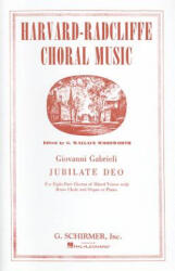 Jubilate Deo - Gabrieli Giovanni (ISBN: 9780634056802)