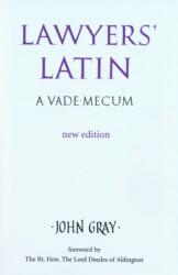 Lawyers' Latin (ISBN: 9780709082774)