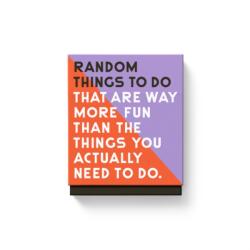 Random Things To Do Box (ISBN: 9780735388949)