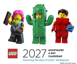 LEGO Minifigure a Day 2027 Daily Calendar (ISBN: 9781797240329)