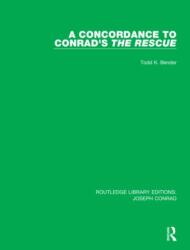 A Concordance to Conrad's The Rescue (ISBN: 9780367895518)