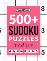 500+ Sudoku Puzzles Book Medium: Sudoku Puzzle Book Medium (ISBN: 9781979508032)