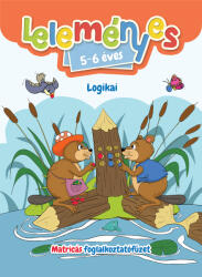 Leleményes 5-6 éves - Logikai feladatok (ISBN: 9786156325310)