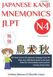 JAPANESE KANJI MNEMONICS JLPT N4 - Color Version - Lindsay Jimenez, Dioxelis Lopez (2024)