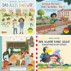 Maxi-Pixi-4er-Set 125: Bald bin ich ein Schulkind! (ISBN: 9783551030894)
