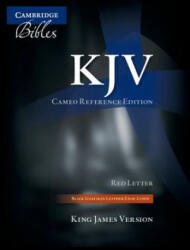 KJV Cameo Reference Bible, Black Edge-lined Goatskin Leather, Red-letter Text, KJ456: XRE Black Goatskin Leather - Baker Publishing Group (ISBN: 9780521146128)