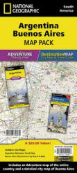 Argentina, Buenos Aires, Map Pack Bundle - National Geographic Maps (ISBN: 9781597756075)