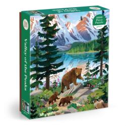 Valley Of The Peaks 1000 Piece Puzzle (ISBN: 9780735389021)