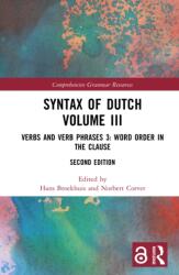 Syntax of Dutch Volume III (ISBN: 9781041366225)