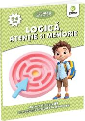 Logica, Atentie Si Memorie 5-6 Ani, - Editura Gama (ISBN: 9786060568131)