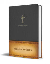 Biblia Católica En Espa? ol. Símil Piel Negro, Tama? o Compacto / Catholic Bible. Spanish-Language, Leathersoft, Black, Compact - Biblia de América (ISBN: 9781644731628)