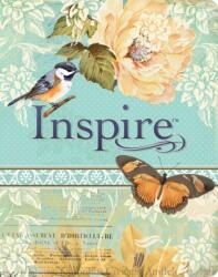 Inspire Bible NLT, Filament Enabled, Vintage Blue/Cream (ISBN: 9781496487858)