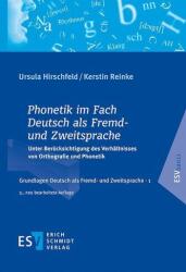 Phonetik im Fach Deutsch als Fremd- und Zweitsprache (ISBN: 9783503243204)
