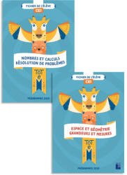 Totem - Mathématiques CE1 Fichier de l'élève en 2 volumes (2026)