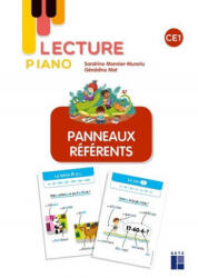 Lecture piano : Panneaux référents CE1 - S Murariu (ISBN: 9782725640570)