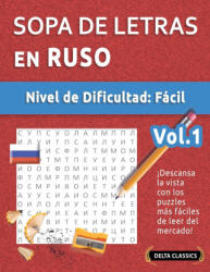 Sopa de Letras En Ruso - Nivel de Dificultad - DELTA CLASSICS (2025)