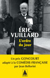 L'ordre du jour (ISBN: 9782330218676)