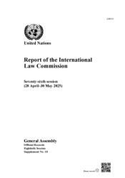 Report of the International Law Commission (ISBN: 9789211594911)