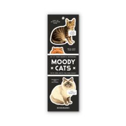 Moody Cats Magnetic Bookmark Set (ISBN: 9780735386907)