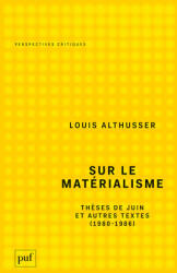 Sur le matérialisme - Althusser (2026)
