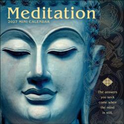Meditation 2027 Mini Wall Calendar (ISBN: 9798881614294)