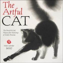 The Artful Cat 2027 Mini Wall Calendar (ISBN: 9798881614287)