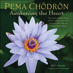 Pema Chodron 2027 Wall Calendar (ISBN: 9798881609283)