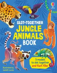 Slot-Together Jungle Animals Book (ISBN: 9781836044185)