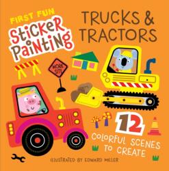 First Fun Sticker Painting: Trucks & Tractors (ISBN: 9781641244138)
