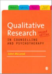 Qualitative Research in Counselling and Psychotherapy (ISBN: 9781849200615)