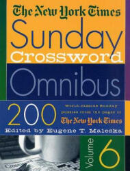 The New York Times Sunday Crossword Omnibus - Eugene T. Maleska (ISBN: 9780312289133)