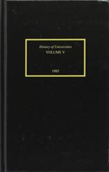 History of Universities: Volume V: 1985 (ISBN: 9780198200895)
