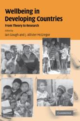 Wellbeing in Developing Countries (ISBN: 9780521857512)