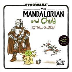 Star Wars The Mandalorian and Child 2027 Wall Calendar (ISBN: 9781797240107)