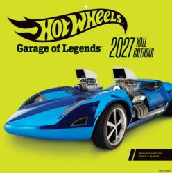 Hot Wheels Garage of Legends 2027 Wall Calendar (ISBN: 9781797242330)