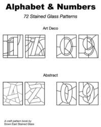 Stained Glass Alphabet and Numbers - GARY SOMERS (2024)