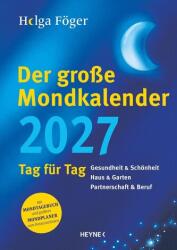 Der große Mondkalender 2027 (ISBN: 9783453239685)