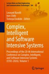 Complex, Intelligent and Software Intensive Systems (ISBN: 9783032294296)