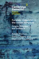 Forensic Linguistics in the United Kingdom (ISBN: 9781009581387)