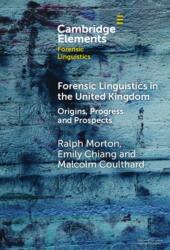 Forensic Linguistics in the United Kingdom (ISBN: 9781009581370)