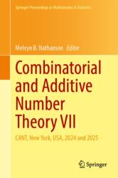 Combinatorial and Additive Number Theory VII (ISBN: 9783032257765)