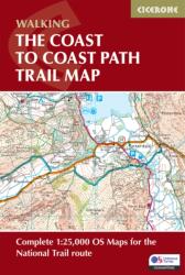 Walking the Coast to Coast Path Trail Map (ISBN: 9781786312075)