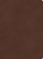 KJV Single-Column Wide-Margin Bible, Brown Leathertouch - Holman Bible Publishers (ISBN: 9781087767628)