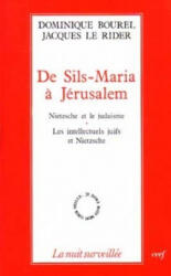 De Sils-Maria à Jérusalem - Dominique Bourel, Jacques Le Rider (1991)
