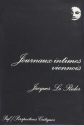 Journaux intimes viennois - Le Rider (ISBN: 9782130505662)