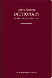A Concise Greek-English Dictionary of the New Testament (ISBN: 9783438053343)