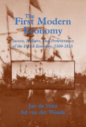 First Modern Economy - Ad van der Woude (ISBN: 9780521570619)