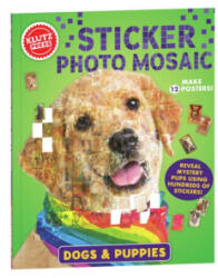 STICKER PHOTO MOSAIC DOGS & PUPPIES - EDITORS OF KLUTZ (2024)